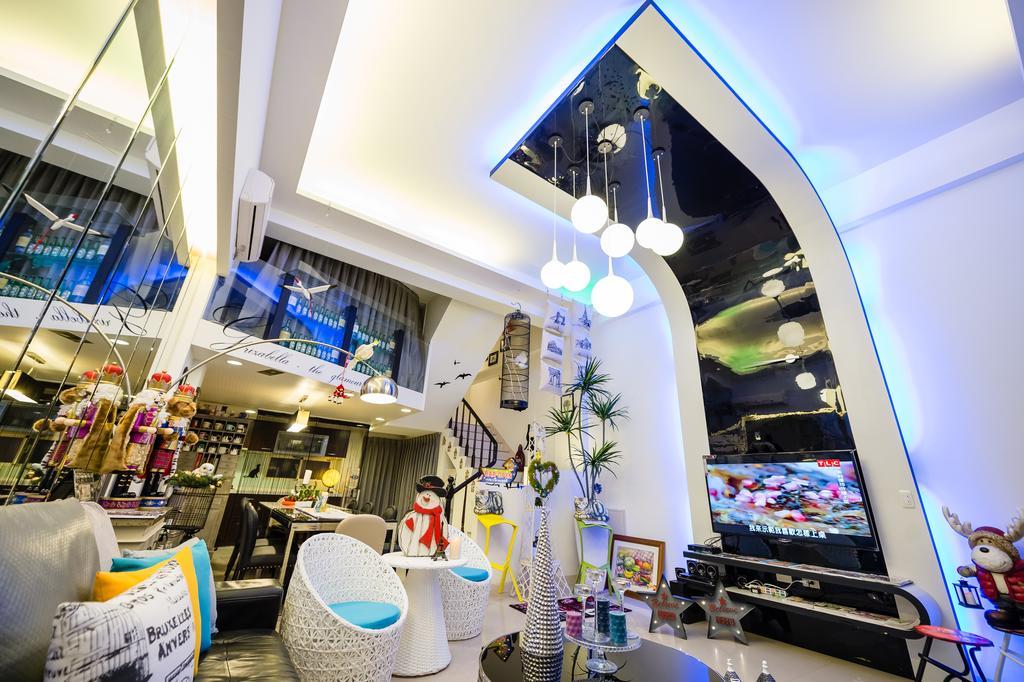 左岸villa 電動麻將k歌包棟主題派對 뤄동 외부 사진
